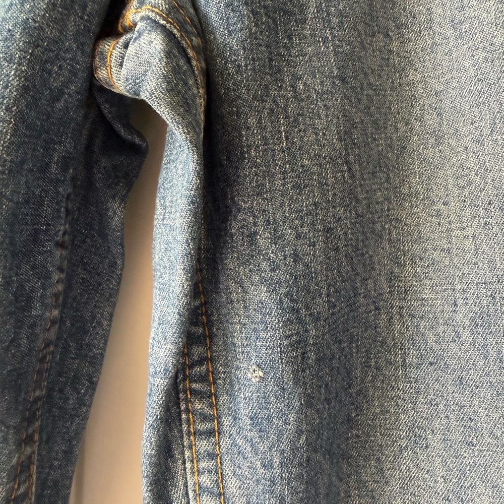 POLO Ralph Lauren Woman’s Hipster Flare Denim Blue Y2K Jeans - Picture 7 of 7